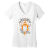 ghost clan bikers Women's V-Neck T-Shirt