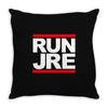joe rogan run jre Throw Pillow