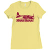 reno air racer decal air racing unlimited Ladies Fitted T-Shirt