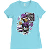 music characters Ladies Fitted T-Shirt