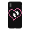 Baby Girl with Heart Any Name Customized iPhoneX
