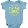 vintage 1985 Baby Onesie