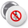 stop alien Pin-back button