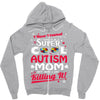 super cool autism mom Zipper Hoodie