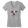 4th of July Women's V-Neck T-Shirt