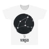 Virgo Zodiac Sign Minimal Design All Over Men's T-shirt