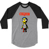 nobody likes him 3/4 Sleeve Shirt
