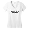 Girl Of Epic Dreams Women's V-Neck T-Shirt