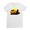 Mufasa and Simba Lion King Ladies Fitted T-Shirt