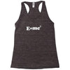 e=mc2 physics science geek physics t shirt Racerback Tank