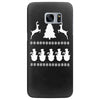 christmas scene reindeer funny Samsung Galaxy S7 Edge