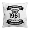 Premium Vintage  1961 Throw Pillow