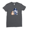 droid hug Ladies Fitted T-Shirt