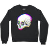 skull glitch Crewneck Sweatshirt