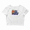 this girl loves pizza Crop Top
