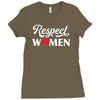 Respect Women Ladies Fitted T-Shirt