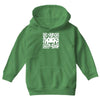 space alien qr code Youth Hoodie