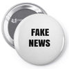 fake news Pin-back button