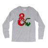dungeons dragons logo Long Sleeve Shirts