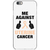 Me Against Uterine Cancer iPhone 6/6s Case