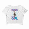 brother of the birthday girl Crop Top
