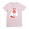 spirit mask Ladies Fitted T-Shirt