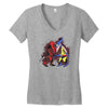 mutant v mutant Women's V-Neck T-Shirt