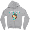 class o f 2018 cool girl Zipper Hoodie