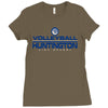 volleyball huntington high school Ladies Fitted T-Shirt