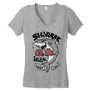 sharrk team Women's V-Neck T-Shirt