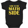 come to the math side Baby Bodysuit