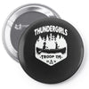 thunder girls Pin-back button