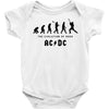 The Evolution of Rock Baby Bodysuit