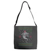 neverending christmas Adjustable Strap Totes