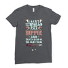 hippie Ladies Fitted T-Shirt
