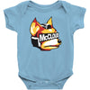 halftone fox (regular) Baby Onesie