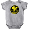 poseidon vintage scuba tank decal Baby Onesie