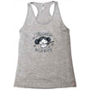 princesses can pew! pew! too Racerback Tank