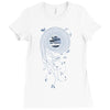 new from entropy records Ladies Fitted T-Shirt