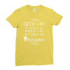 geek life Ladies Fitted T-Shirt