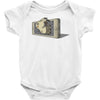 a wild pokeghost appears Baby Bodysuit