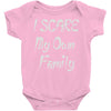 i scare my own family Baby Onesie