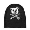 pig bacon cross bones pirate Baby Beanies