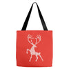 christmas deer Tote Bags