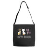 happy meowr Adjustable Strap Totes