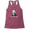 can't adult today Racerback Tank