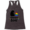 mama bear gay pride Racerback Tank