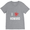 i heart howard V-Neck Tee