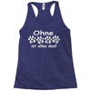 ohne hund ist alles doof Racerback Tank