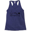 all i need in life Racerback Tank